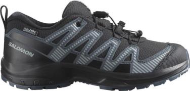 Salomon Kids' XA Pro V8 Waterproof Black/turbulence/quarry