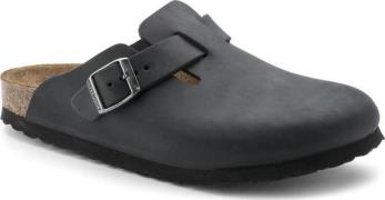 Birkenstock Boston Oiled Leather Regular Black