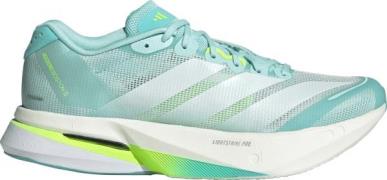 Adidas Women's Adizero Boston 13 Semi Flash Aqua/Zero Metalic/Lucid Le...
