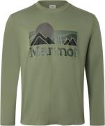 Marmot Men's Coastal Tee Ls Olive Grove