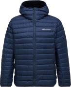 Peak Performance Men's Down Liner Hood Jacket Blue Shadow