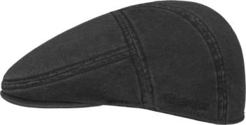 Stetson Paradise Cotton Flat Cap Black
