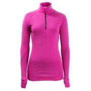 Brynje Women's Arctic Zip Polo Cerise