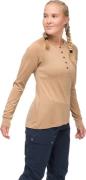 Bergans Women's Lysebu Wool Henley Warm Sand