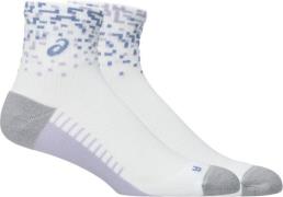 Asics Performance Run Sock Quarter Brilliant White/Lilac Hint/Bluebell