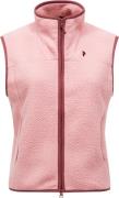 Peak Performance Women's Naturerush Pile Vest Warm Blush