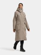 Didriksons Women's Louise Parka Long Ash Brown
