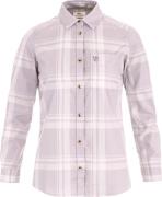 Fjällräven Women's Övik Lite Flannel Shirt Lavender Mist-eggshell