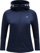 Peak Performance Women's Rider Zip Hood Blue Shadow/Blue Shadow