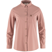 Fjällräven Women's Övik Lite Shirt Long Sleeve Dusty Rose