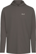 Jack Wolfskin Men's Prelight Suncool Hoody Flint