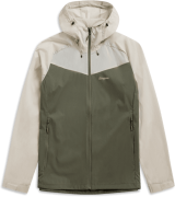 Bergans Men's Microlight Jacket Green Mud/bone White