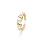 Mads Z Swirl Ring 14 kt. Gull 1543086