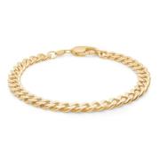 IX Studios Chunky Curb Armbånd 22 kt. Gullforgylt sølv DMV0318GD