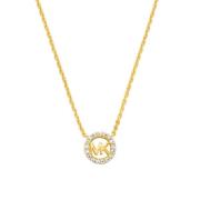 Michael Kors Premium Necklace Halskjede 18 kt. Gullforgylt sølv MKC172...