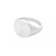 Pernille Corydon Ocean Star Signet Ring Sølv r-284-s