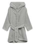 Bath Robe Morgenkåpe Badekåpe Grey Pippi