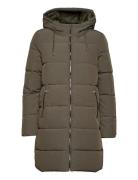 Onldolly Long Puffer Coat Otw Fôret Kåpe Green ONLY