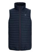 Jjemulti Bodywarmer Collar Jnr Fôret Vest Blue Jack & J S