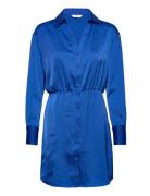 Encopper Ls Dress 6785 Kort Kjole Blue Envii