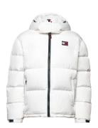 Tjw Alaska Puffer Fôret Jakke White Tommy Jeans