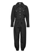 Cbsonia Ls Jumpsuit Jumpsuit Black Costbart