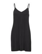 Krista Slip Dress 6202 Kort Kjole Black Samsøe Samsøe