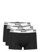 Trunk 3P Power Boksershorts Black BOSS