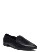 Biatracy Leather Loafer Mokasiner Lave Sko Black Bianco