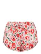 Short Satin Funky Floral Shorts Red Hunkemöller