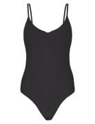 Solid Bea Swimsuit Badedrakt Badetøy Black Becksöndergaard