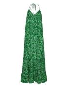 Fine Jacquard Maxi Dress Maxikjole Festkjole Green ROTATE Birger Chris...