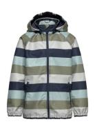 Softshell Jacket Stripe Outerwear Softshells Softshell Jackets Multi/p...