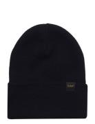 Essential Beanie Accessories Headwear Beanies Black Lee Jeans