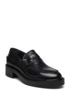 Loafer Mokasiner Lave Sko Black ANGULUS