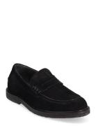 Loafer Mokasiner Lave Sko Black ANGULUS