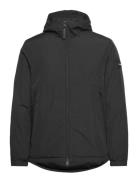 Padded Crinkle Nylon Jacket Fôret Jakke Black Calvin Klein