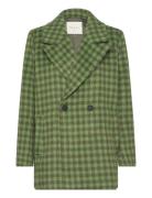 Fqchess-Jacket Ulljakke Jakke Green FREE/QUENT