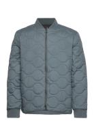 Padded Shirt Fôret Jakke Blue Tom Tailor