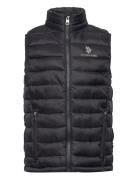 Lightweight Quilted Gilet Fôret Vest Black U.S. Polo Assn.