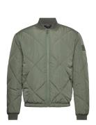 Signature Quilt Bomber Bomberjakke Jakke Green Calvin Klein