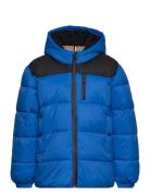 Puffer Jacket Fôret Jakke Blue BOSS