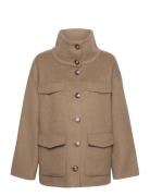 Edna Jacket Ulljakke Jakke Beige Twist & Tango