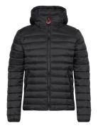 Hooded Fuji Sport Padded Jkt Fôret Jakke Black Superdry