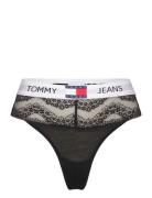 Thong Stringtruse Undertøy Black Tommy Hilfiger