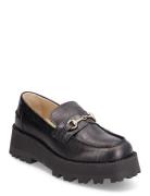 Slfcora Horsebit Polido Loafer B Mokasiner Lave Sko Black Selected Fem...