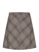 Slstorie Yara Skirt Kort Skjørt Brown Soaked In Luxury