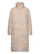 Msava Puffer Coat Fôret Kåpe Beige Minus