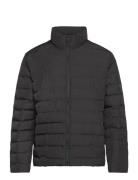 Slhbarry Quilted Jacket Noos Fôret Jakke Black Selected Homme