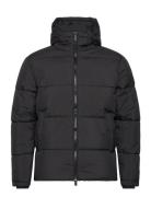 Slhdan Short Puffer Jacket O Fôret Jakke Black Selected Homme